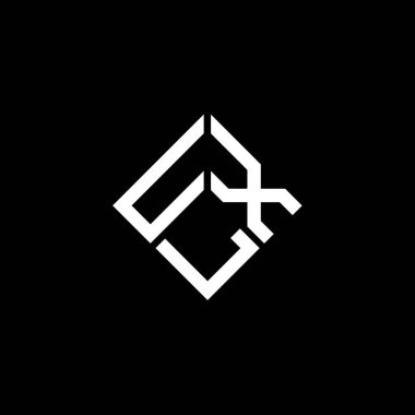 Beyaz arkaplanda UXL harf logosu tasarımı. UXL yaratıcı harflerin baş harfleri logo kavramı. UXL harf tasarımı.