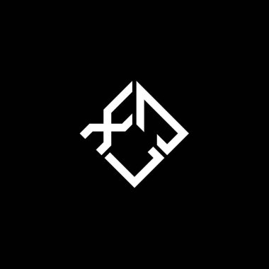 Beyaz arkaplanda XJL harf logosu tasarımı. XJL yaratıcı harflerin baş harfleri logo kavramı. XJL harf tasarımı.