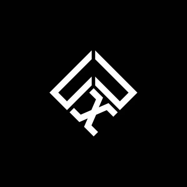Uux Letter Logo Design White Background Uux Creative Initials Letter — Stockvector