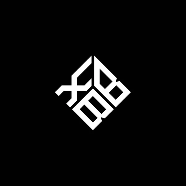 Xbb Letter Logo Design White Background Xbb Creative Initials Letter — ストックベクタ