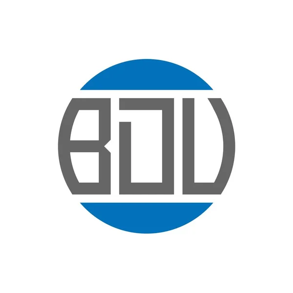 Diseño Del Logotipo Letra Bdv Sobre Fondo Blanco Bdv Iniciales — Archivo Imágenes Vectoriales