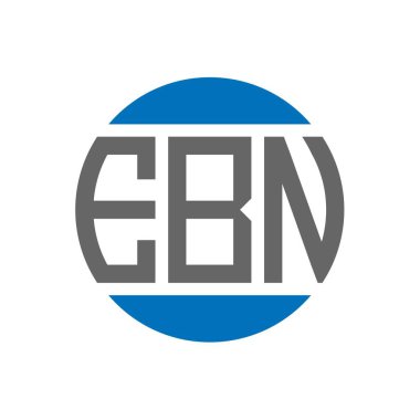 Beyaz arka planda EBN harf logosu tasarımı. EBN yaratıcı paraf daire logosu konsepti. EBN harf tasarımı. Beyaz arkaplanda EBN harf logosu tasarımı. EBN yaratıcı paraf daire logosu konsepti. EBN harf tasarımı.