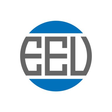 Beyaz arka planda AÇV harf logosu tasarımı. AÇV 'nin baş harfleri daire logosu. AÇV harf tasarımı.