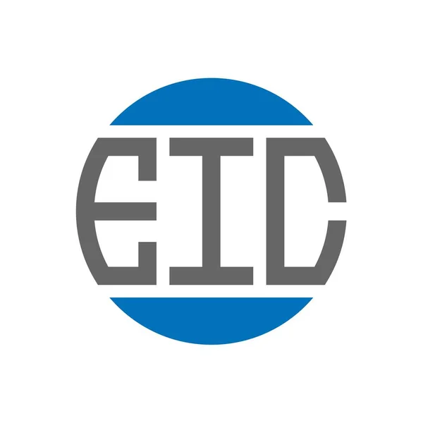 Eic Letter Logo Design Auf Weißem Hintergrund Eic Kreative Initialen lizenzfreie Stockvektoren