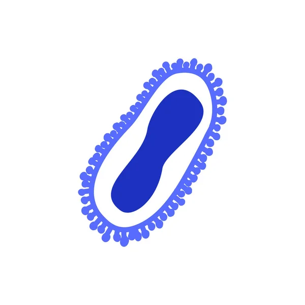 Monkeypox Virus Bacteria Cell Awareness Alert Disease Spread Vector Illustration — Stok Vektör