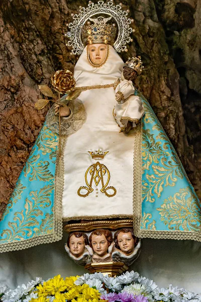 Santina Virgen Covadonga Сантуаріо Ковадонга Стокове Фото