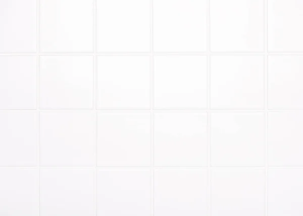 Classic Marble White Square Tile Wall Texture Background Room Subway — Stock Photo, Image