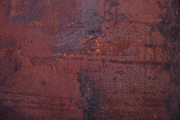 Streszczenie Brudne Grunge Zardzewiałe Tło Metalu Rdzy Utlenionych Tekstury Wytrzymała — Zdjęcie stockowe