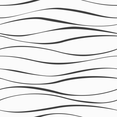 Dalgalar kusursuz desen. Yuvarlak çizginin soyut arkaplanı.