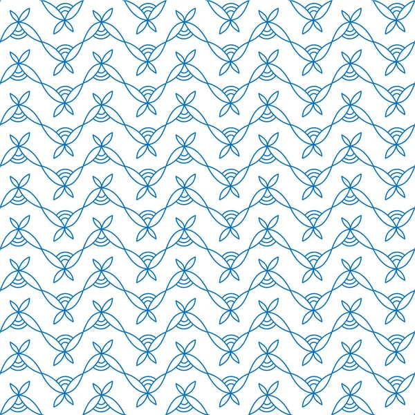 Beyaz arkaplandaki mavi çizgilerin pürüzsüz deseni