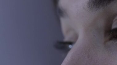 makro kızların gözleri, Avrupa görünümü, göz kırpmaları, açılışlar, kenar görüş