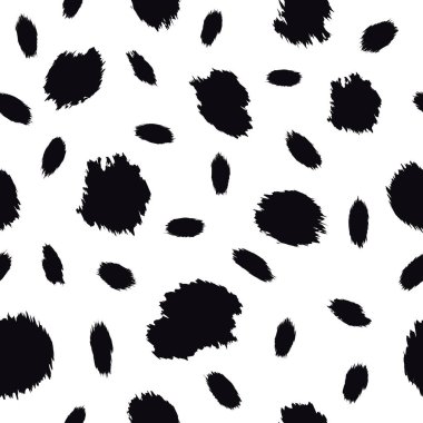 Siyah ve beyaz çita hayvan kürkü desenleri. 