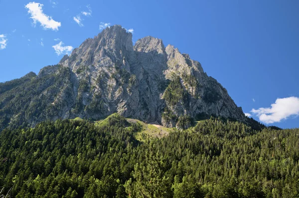Διάσημο Βουνό Που Ονομάζεται Els Encantats Στο Φυσικό Πάρκο Του — Φωτογραφία Αρχείου