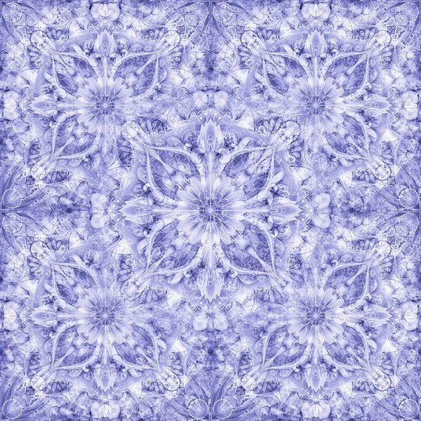 Mandala na moda 2022 cor muito peri. Azulejo violeta, azulejos valencianos. Ornamento Majolica. Ornamento floral. Azulejo português. Padrão antigo. Marrocos telhas. — Fotografia de Stock