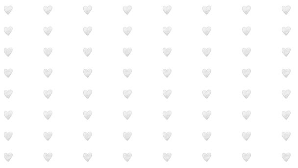 Chaos handgezeichnete Herzanimation. Fliesen-Animation mit Herzen. Set von selbst gezeichneten Animationen für den Valentinstag. Liebessymbol. Dynamische Schwarz-Weiß-Animation — Stockvideo