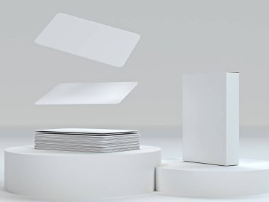 Güvertenin üstünde kağıt oynuyorlar. Tasarım yerleştirme için 3D görüntüleme. Kumarhane, bahis, kumar. Ders materyali. Sunum için 3d şablon. Deste, deste boş..