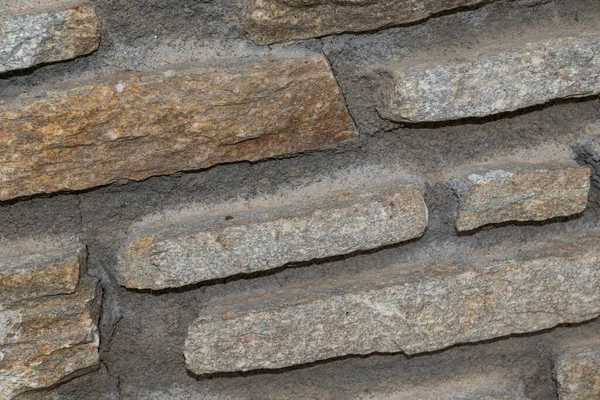 Rustikale Und Gealterte Mauer Außenwand — Stockfoto