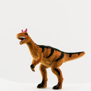 Küçük plastik oyuncak donosaur, çocuklar için oyuncak model