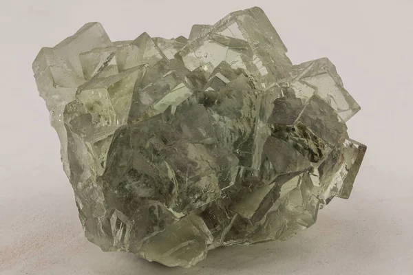 Yeşil Florit Mineral Örneği — Stok fotoğraf