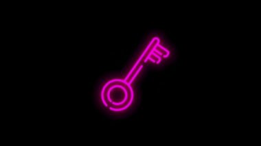 Modern kavramlar, web ve beyaz arka plandaki uygulamalar için CONSTRUCTION çizgi simgesi. Hareket grafiği.