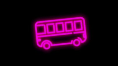 Beyaz zemin üzerinde çizgi tasarımı izole edilmiş EDUCATION neon simgesi. Okula git. Online eğitim. Hareket grafiği.