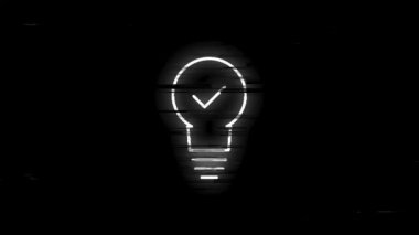 Modern kavramlar, web ve beyaz arka plandaki uygulamalar için CONSTRUCTION hattı hata simgesi. Hareket grafiği.