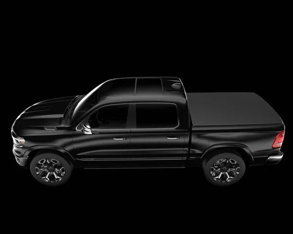 Pickup Truck Isolated Background Rendering Illustration — Foto Stock