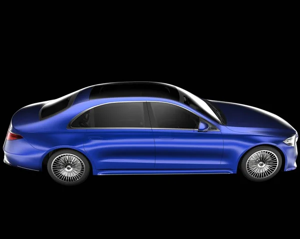 豪华轿车靠背隔离 3D渲染 — 图库照片