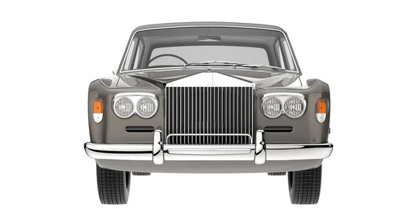 Luxury Car Isolated Background Rendering Illustration — Fotografia de Stock