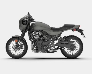 Arka planda hızlı bisiklet izole edilmiş. 3d görüntüleme - illüstrasyon