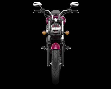 Arka planda hızlı bisiklet izole edilmiş. 3d görüntüleme - illüstrasyon