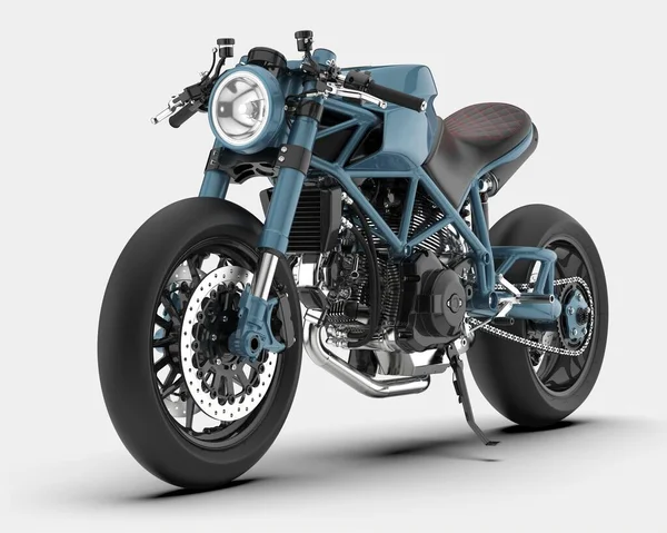 Arka planda süper motor izole edilmiş. 3d görüntüleme - illüstrasyon