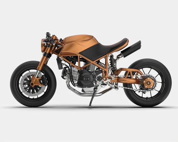 Arka planda süper motor izole edilmiş. 3d görüntüleme - illüstrasyon