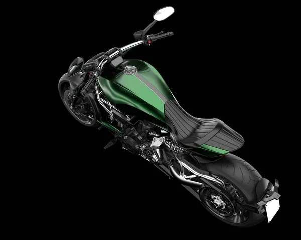 Швидкий Мотоцикл Ізольований Фоні Візуалізація Ілюстрація — стокове фото