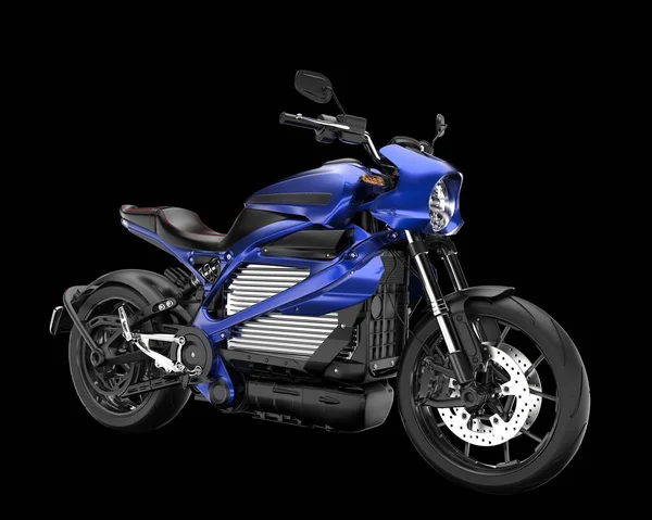 Arka planda hızlı motosiklet izole edilmiş. 3d görüntüleme - illüstrasyon