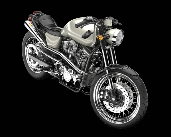 Мотоцикл Ізольований Фоні Візуалізація Ілюстрація — стокове фото
