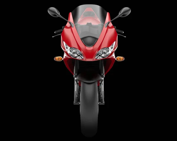 Fast Bike Isolated Background Rendering Illustration — Photo