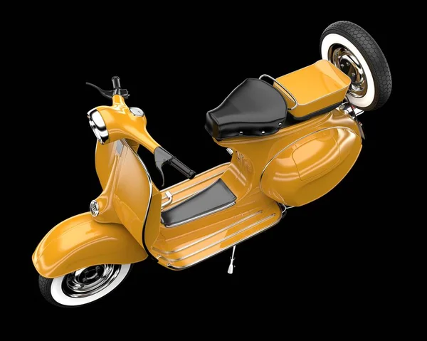 Scooter Isolated Background Rendering Illustration — Fotografia de Stock