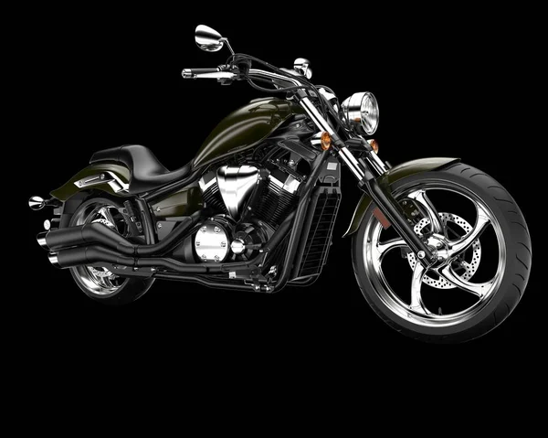 Arka planda hızlı bisiklet izole edilmiş. 3d görüntüleme - illüstrasyon