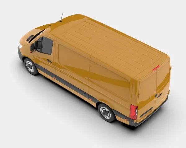 Vrachtwagen Geïsoleerd Achtergrond Weergave Illustratie — Stockfoto