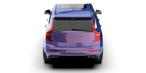 Realistic Suv Car Isolated Background Rendering Illustration — ストック写真
