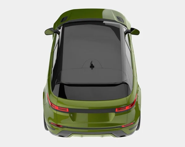 Realistic Suv Car Isolated Background Rendering Illustration — Fotografia de Stock