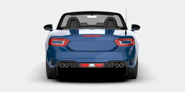 Sport Car Isolated Background Rendering Illustration — Foto Stock