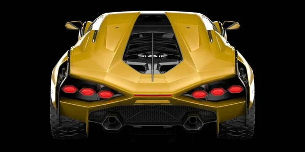 Sport Car Isolated Background Rendering Illustration — стоковое фото