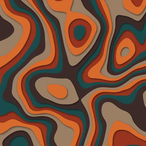 Diseño Fondo Corte Papel Colorido Abstracto — Archivo Imágenes Vectoriales