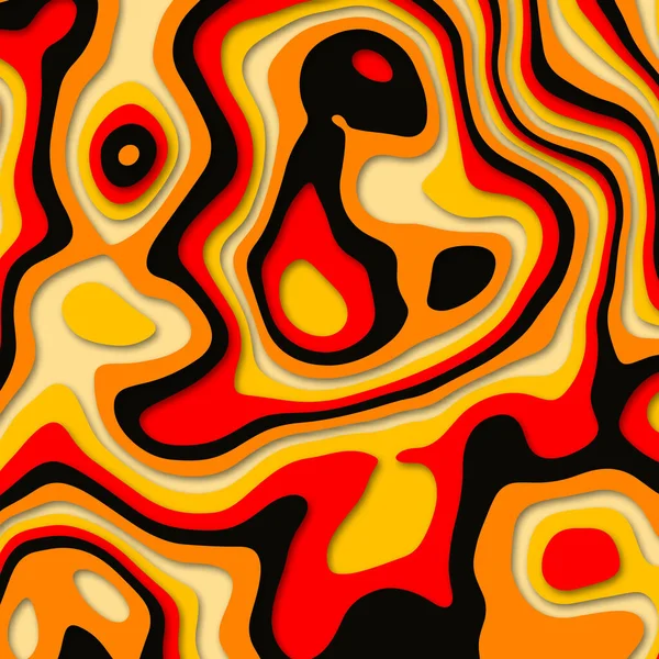 Abstract Colorful Papercut Background Design — стоковый вектор
