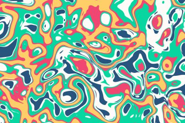 soyut renkli şekiller tasarım arka plan