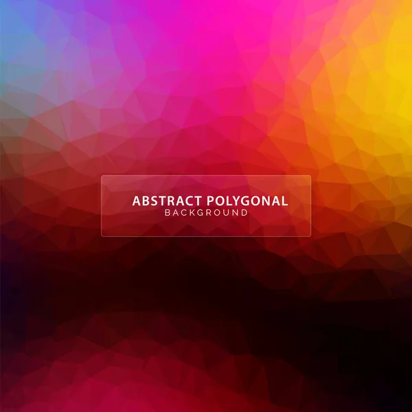 Abstract Dark Low Poly Triangular Background Design Telifsiz Stok Illüstrasyonlar