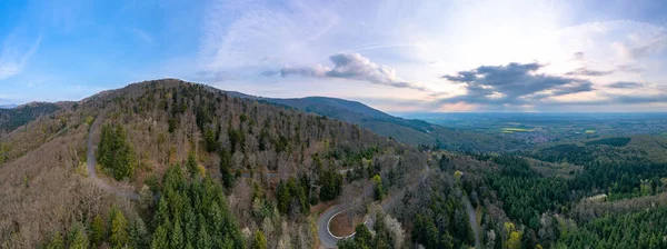 Route des Gretess in the Vosges, Fransa manzarası