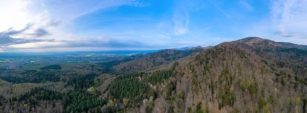 Route des Gretess in the Vosges, Fransa manzarası